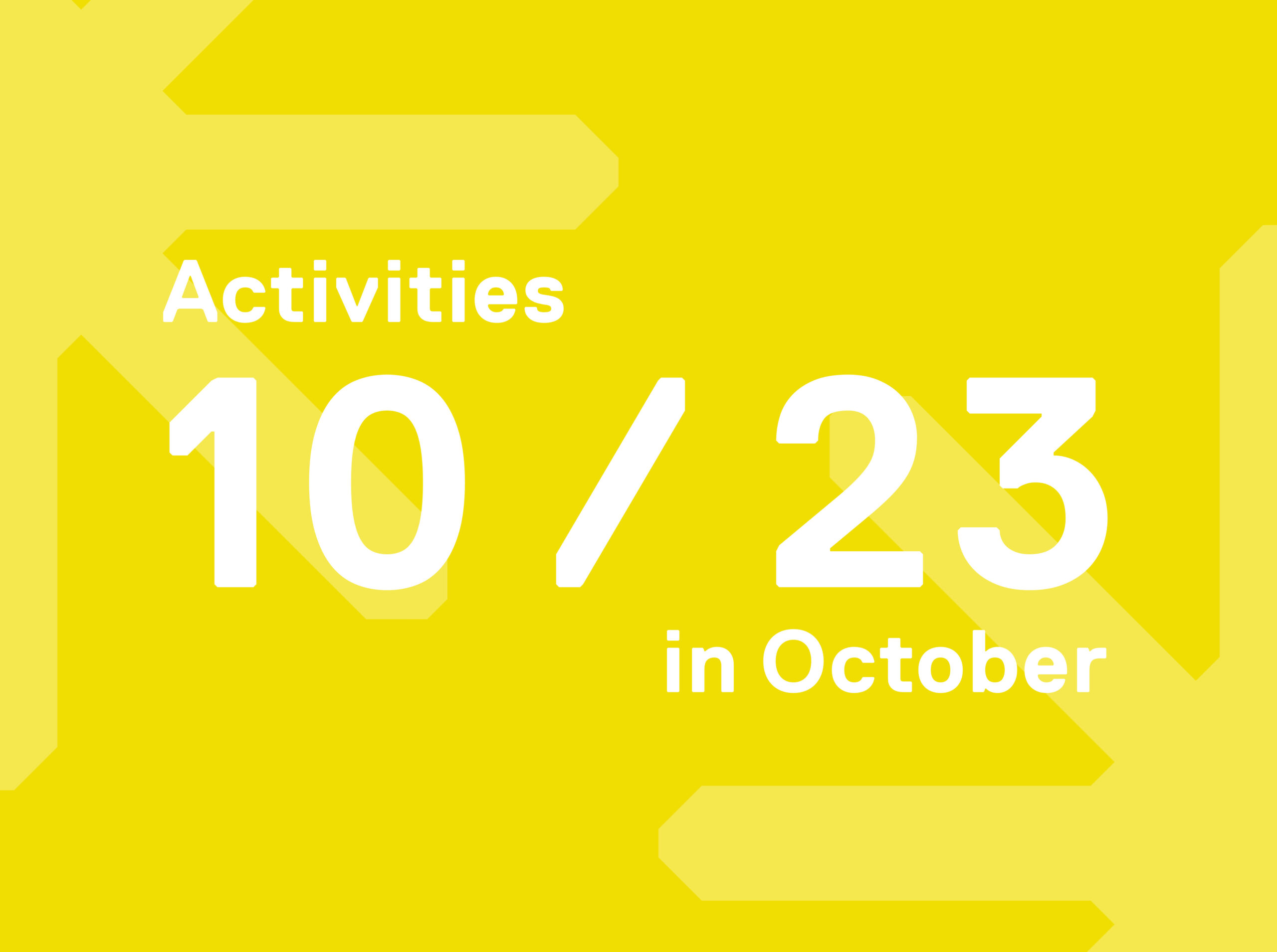 10/2023 Activities in October – Maker Institute